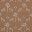 Schumacher Tiger Palm Silhouette Outdoor Mediterrean Spice Fabric