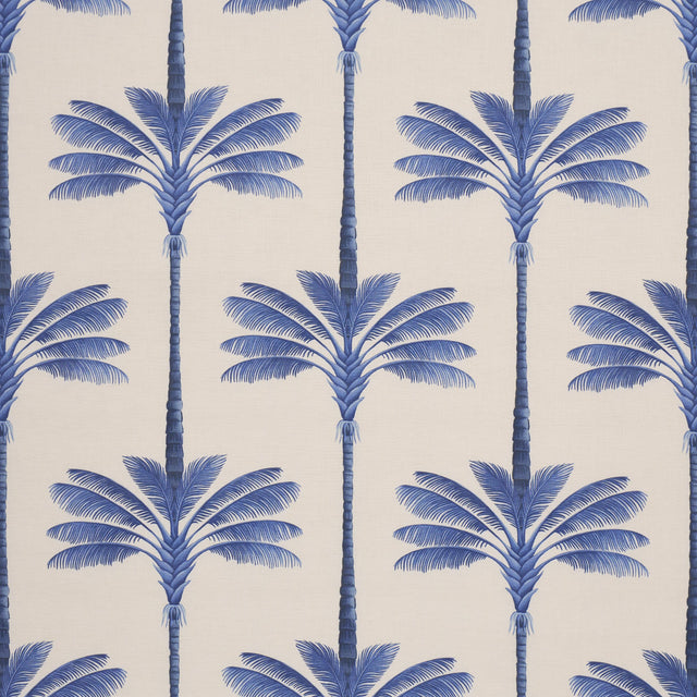 Schumacher A Palm Is A Palm Print Indigo Palm Grove Fabric