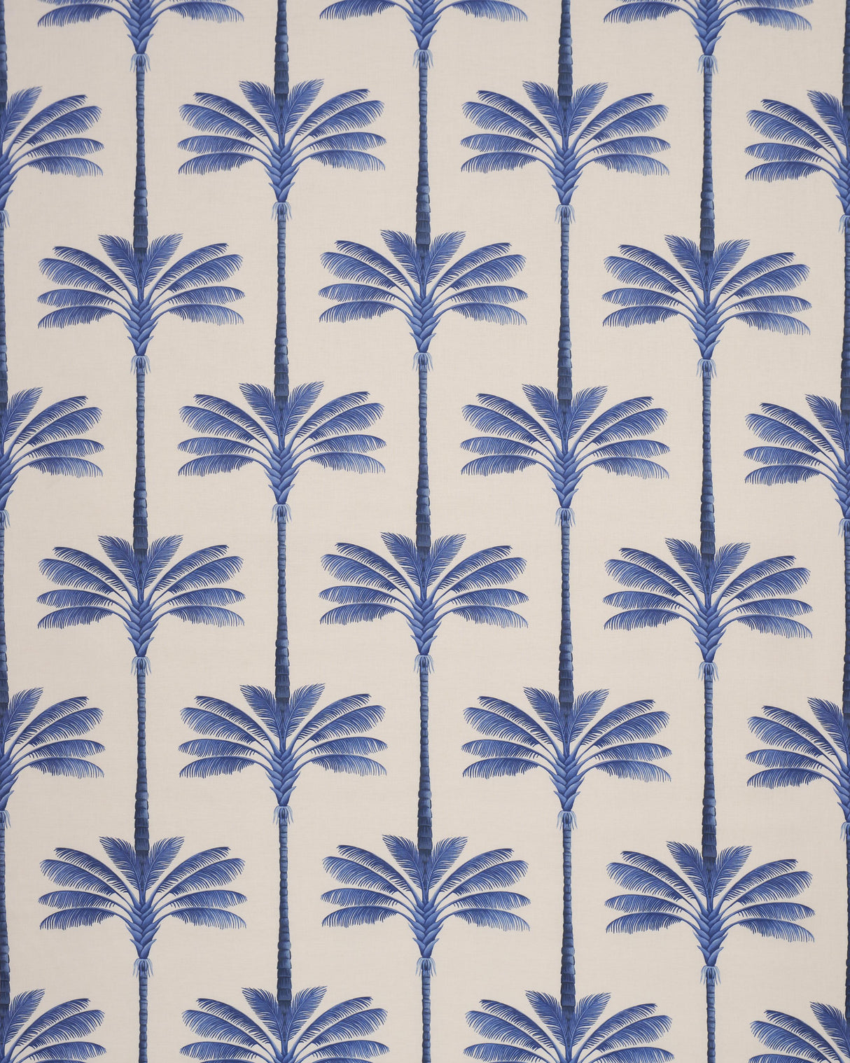 Schumacher A Palm Is A Palm Print Indigo Palm Grove Fabric
