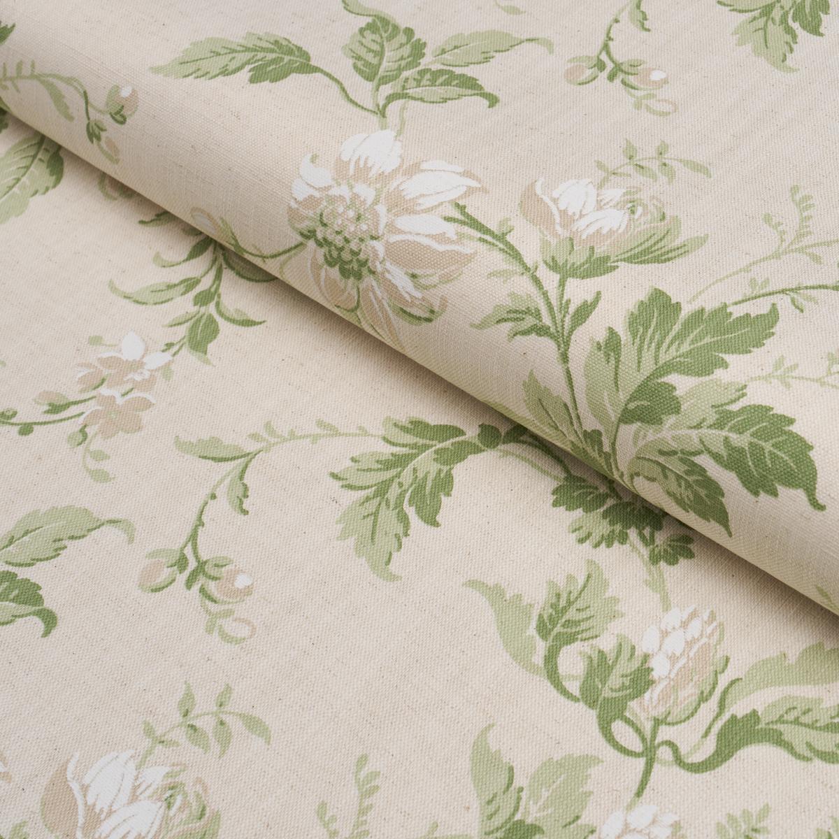 Borastapeter Blomslinga Leaf Fabric