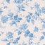 Borastapeter Blomslinga Blue And White Fabric