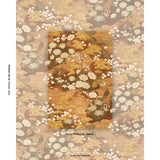 Schumacher Golden Hills Burgundy Fabric