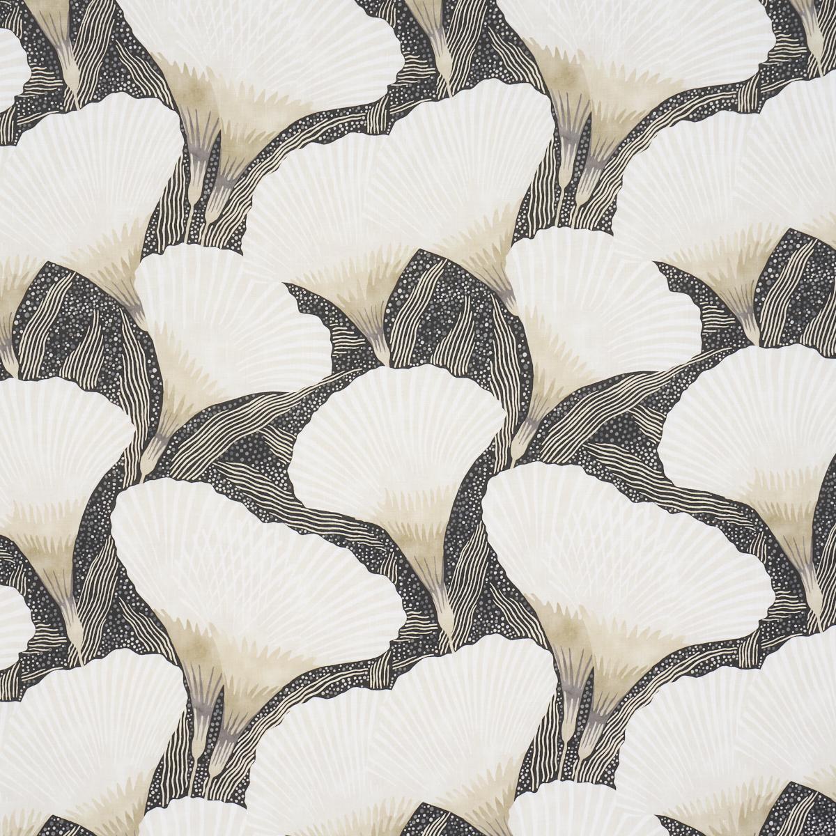 Schumacher Constance Black Fabric