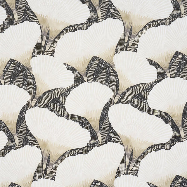 Schumacher Constance Black Fabric