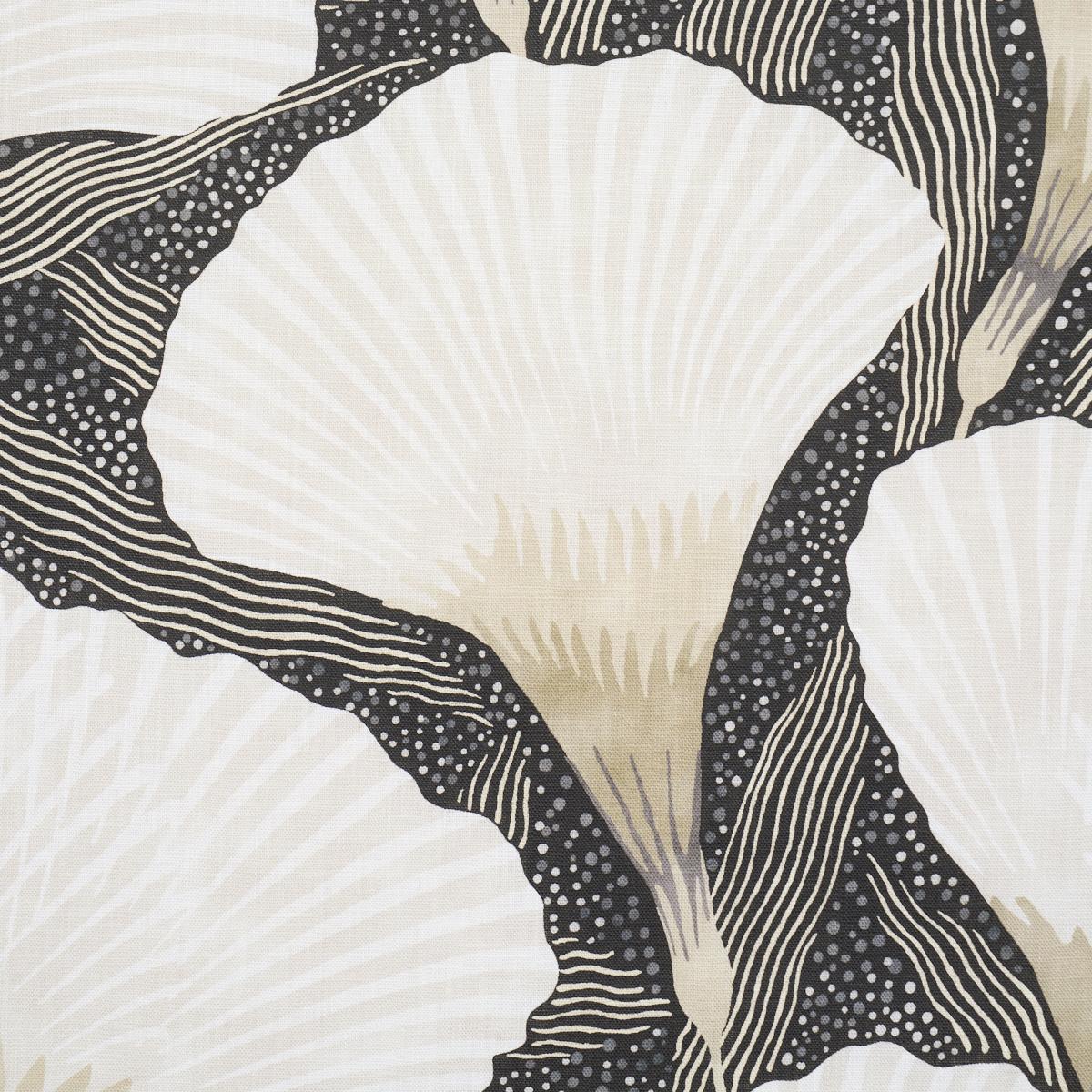 Schumacher Constance Black Fabric