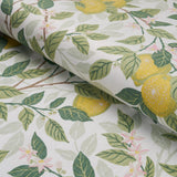 Borastapeter Citrontrd Ivory And Leaf Fabric
