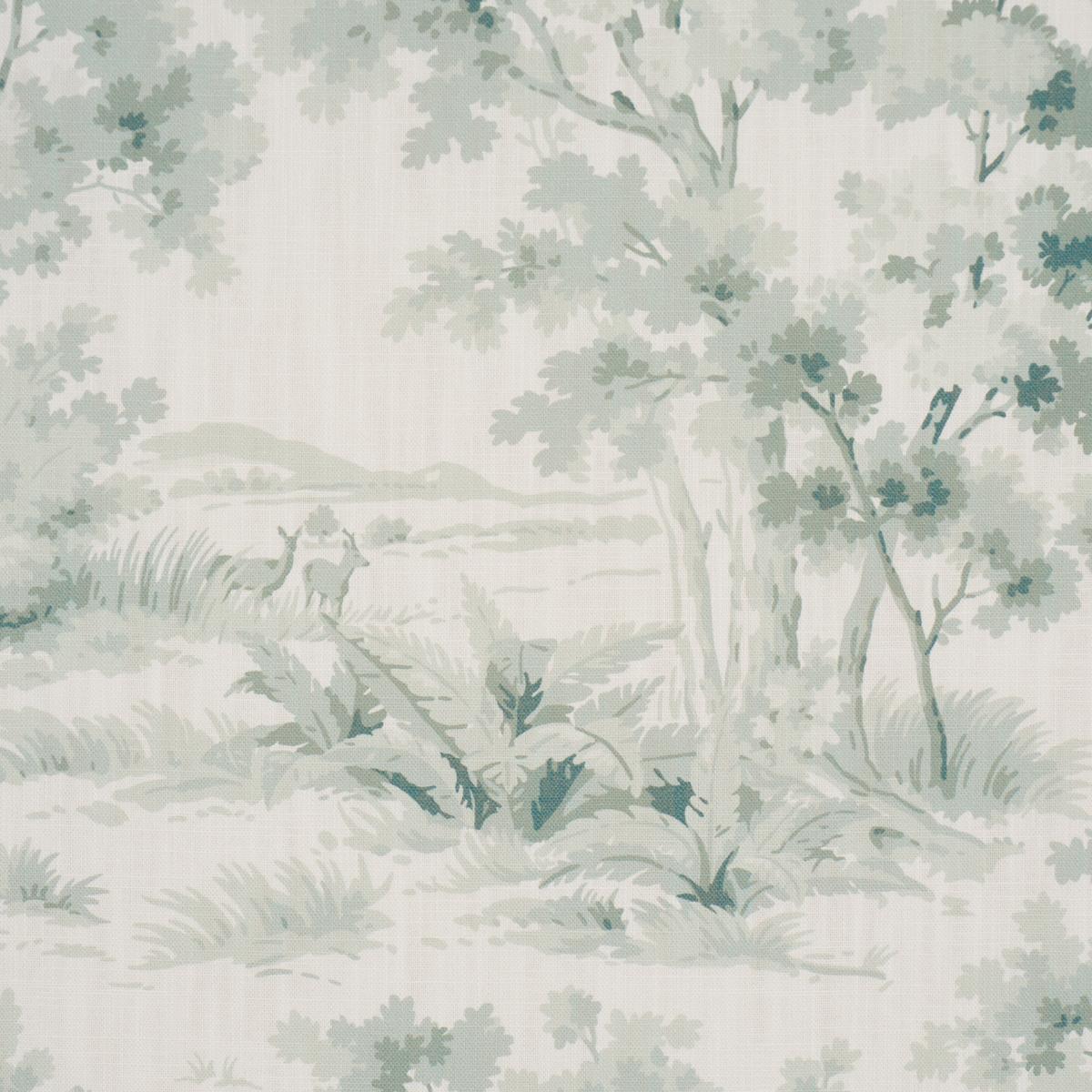 Borastapeter Countryside Morning Green Fabric