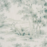 Borastapeter Countryside Morning Green Fabric