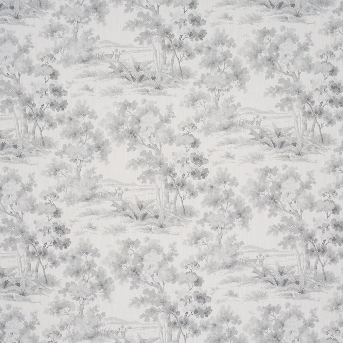 Borastapeter Countryside Morning Grey Fabric