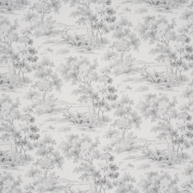 Borastapeter Countryside Morning Grey Fabric