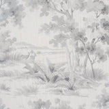 Borastapeter Countryside Morning Grey Fabric