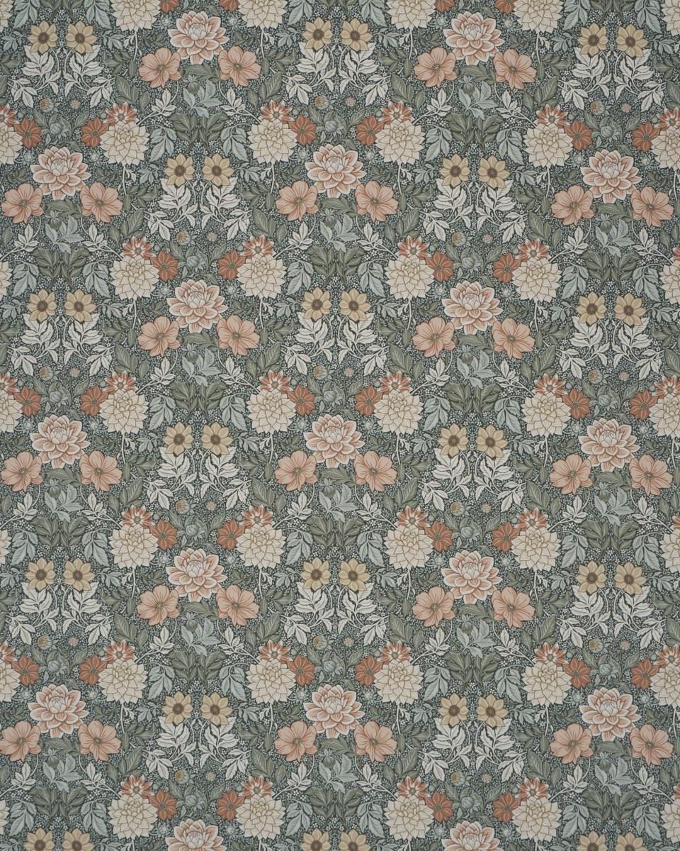Borastapeter Dahlia Garden Green Fabric