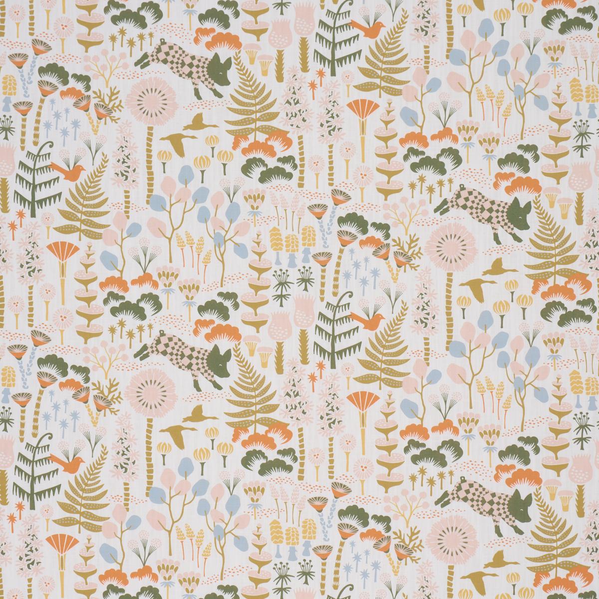 Borastapeter Hoppmosse Ivory And Multi Fabric