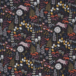 Borastapeter Hoppmosse Midnight Fabric