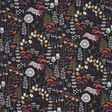 Borastapeter Hoppmosse Midnight Fabric