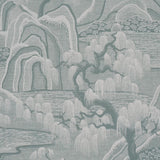 Borastapeter Indigo Garden Mineral Fabric