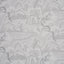 Schumacher Indigo Garden Grey Fabric