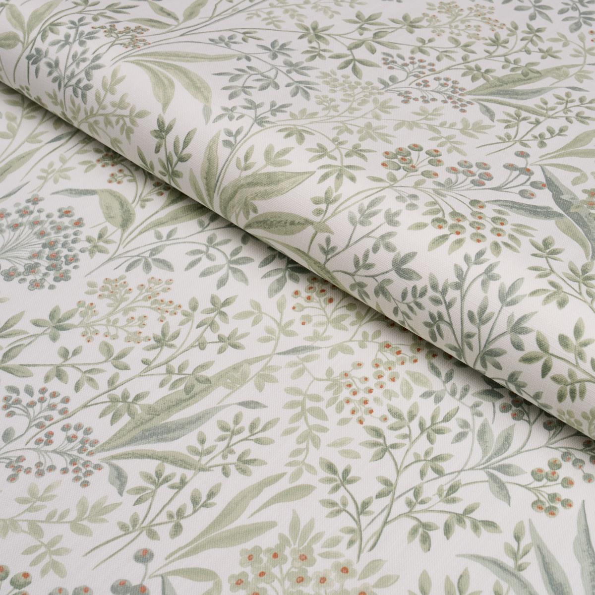 Borastapeter Nocturne Sage Fabric