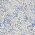Borastapeter Nocturne Blue And White Fabric