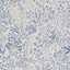 Borastapeter Nocturne Blue And White Fabric