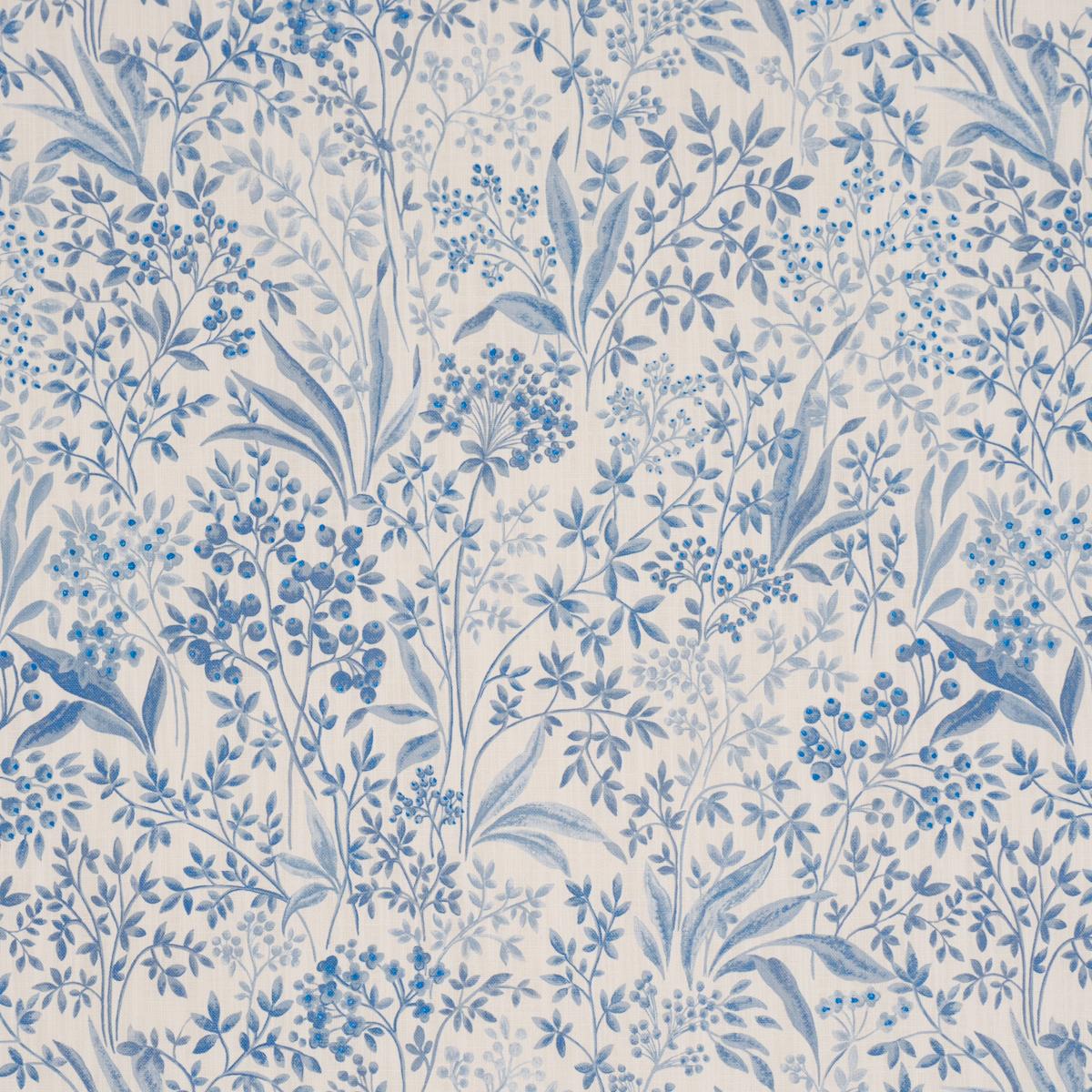 Borastapeter Nocturne Blue And White Fabric