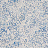 Borastapeter Nocturne Blue And White Fabric