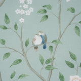 Borastapeter Paradise Birds Mineral Fabric