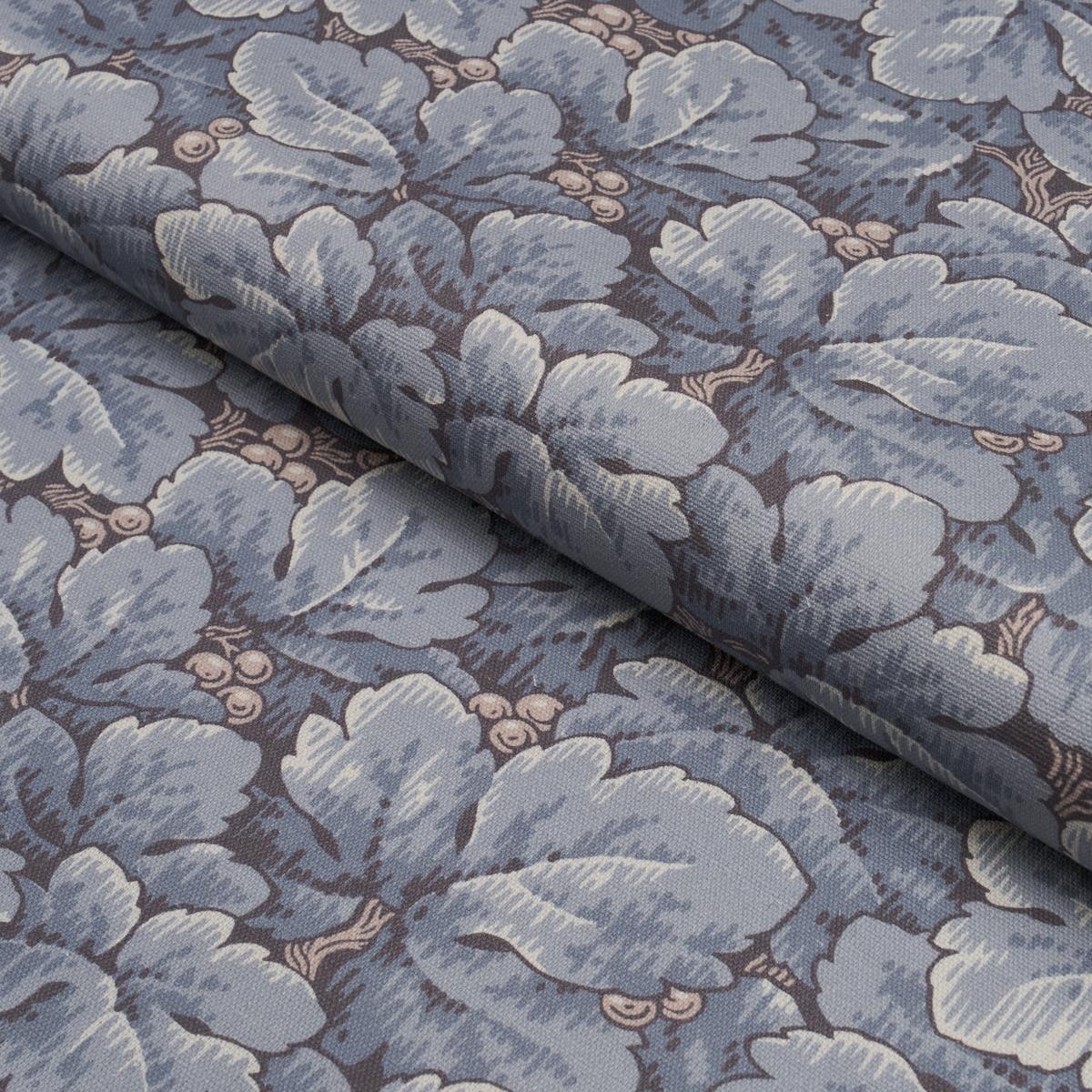 Borastapeter Waldemar Blue Fabric