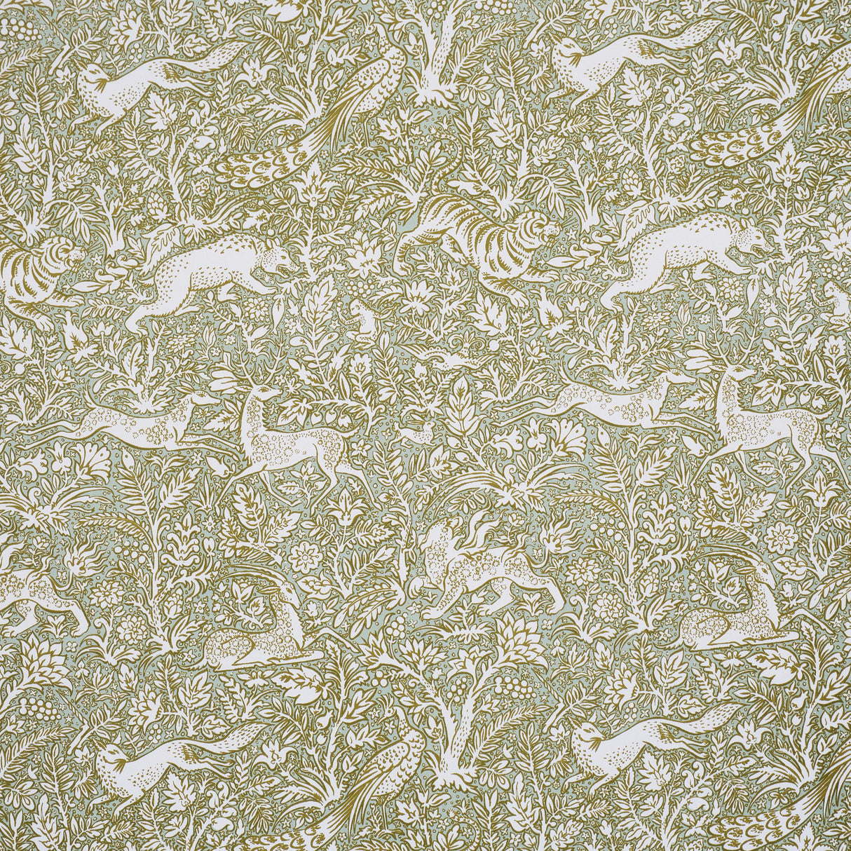 Schumacher Khan'S Park Sage Fabric