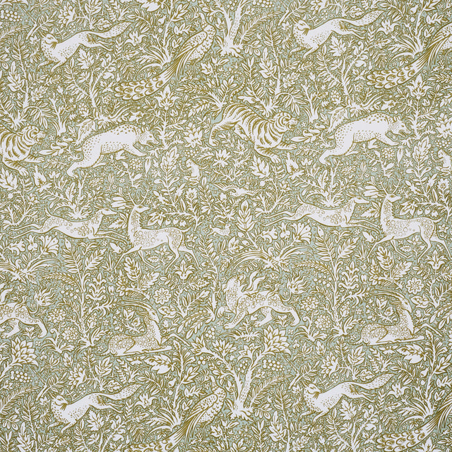 Schumacher Khan'S Park Sage Fabric