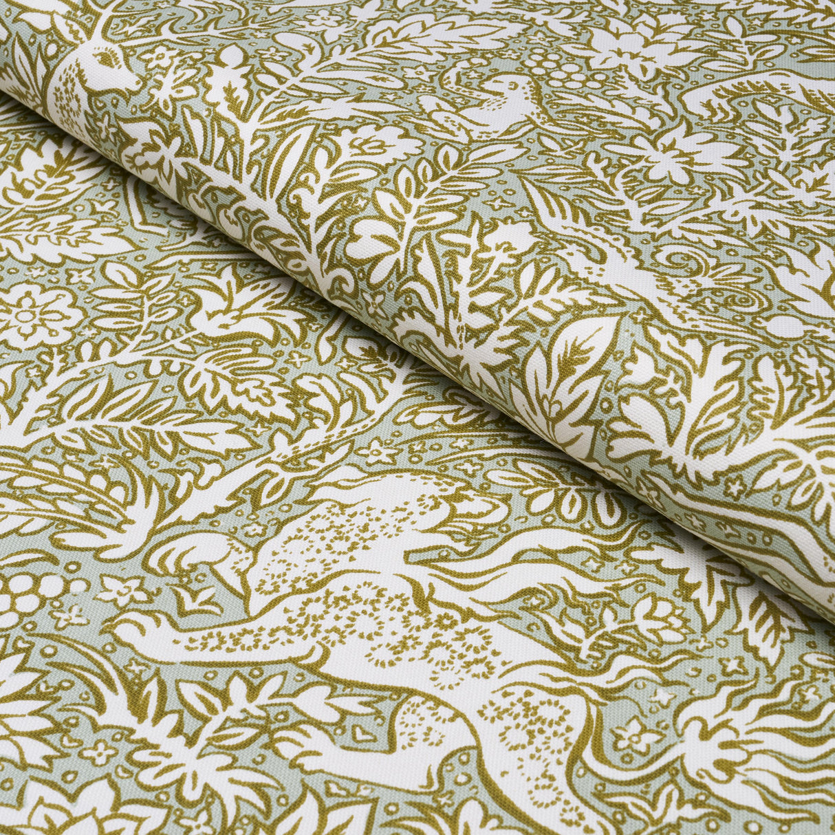 Schumacher Khan'S Park Sage Fabric