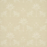 Schumacher Tiger Palm Silhouette Mistral Sand Wallpaper