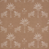 Schumacher Tiger Palm Silhouette Mediterrean Spice Wallpaper