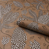 Schumacher Polka Dot Jungle Teracotta Wallpaper