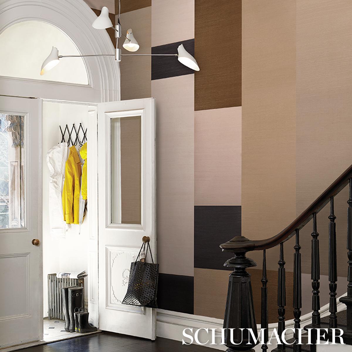 Schumacher Kaori Panel Set Driftwood Wallpaper