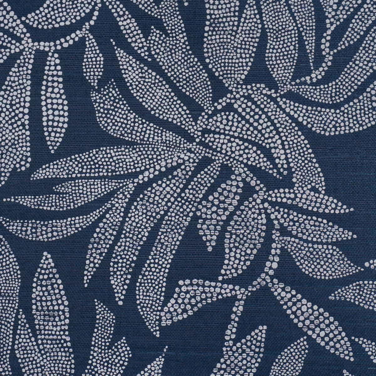 Schumacher Tayrona Palm Mosaic Sisal Pacific Ocean Hues Wallpaper