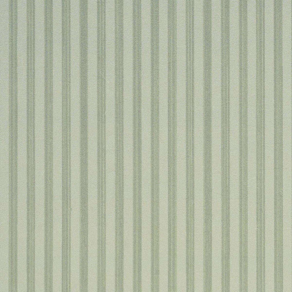 Schumacher Edwin Stripe Narrow Sage Wallpaper
