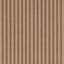 Schumacher Edwin Stripe Narrow Chestnut Rose Wallpaper