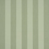 Schumacher Edwin Stripe Medium Sage Wallpaper