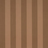 Schumacher Edwin Stripe Medium Terracotta Wallpaper