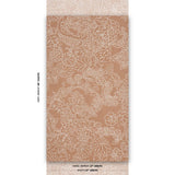 Schumacher Chiang Mai Dragon Silhouette Mediterranean Spice Wallpaper