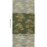 Schumacher Bonsai Tree Olive Wallpaper