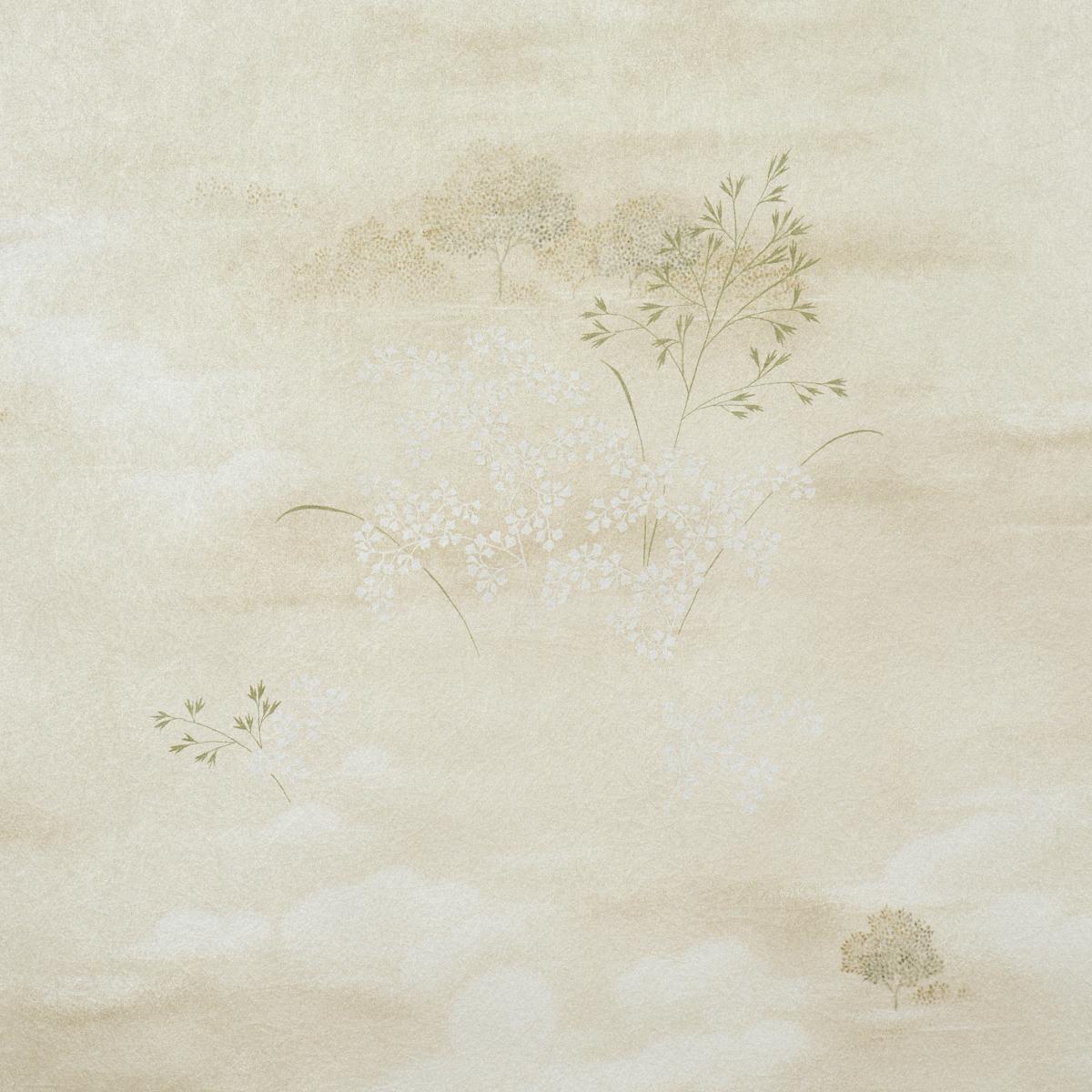 Schumacher Calm Skies Sage Wallpaper