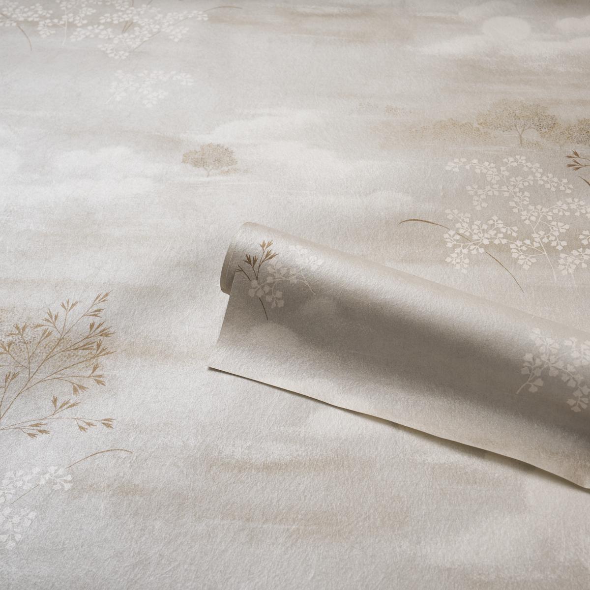 Schumacher Calm Skies Neutral Wallpaper
