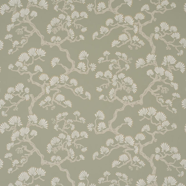 Schumacher Hinata Sage Wallpaper