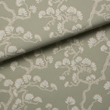 Schumacher Hinata Sage Wallpaper