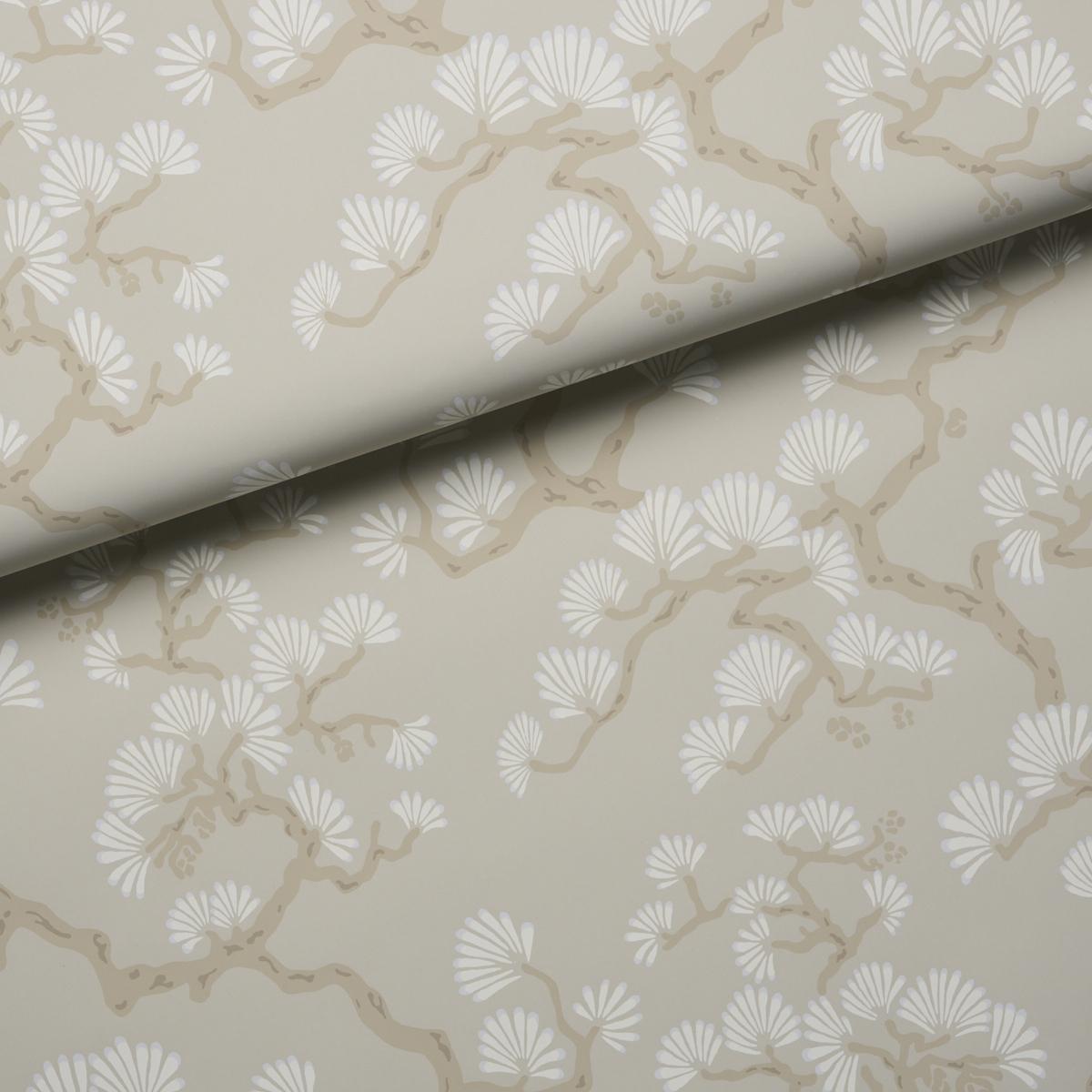 Schumacher Hinata Stone Wallpaper