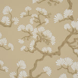 Schumacher Hinata Neutral Wallpaper