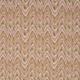 Schumacher Valkyrie Flame Stitch Terracotta Hills Fabric