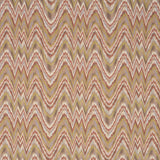 Schumacher Valkyrie Flame Stitch Terracotta Hills Fabric